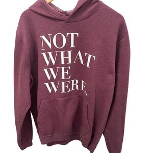 The Chosen TV Series Official Hoodie Sweatshirt 2X Burgundy Not What We Were